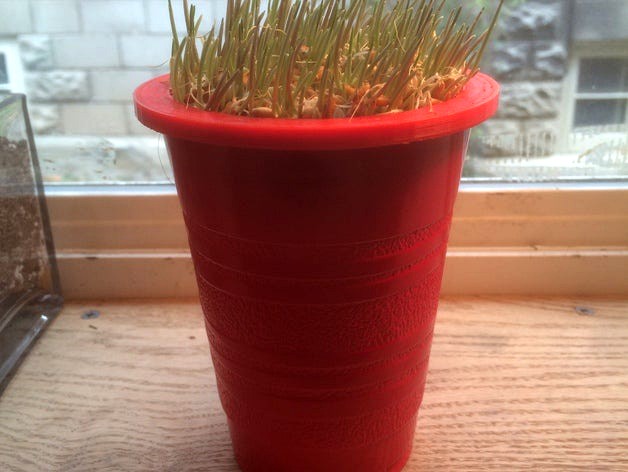 Solo Cup Planter by grandeswag