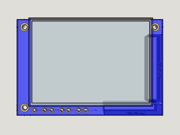 Raspberry Pi TFT dummy by NaoUehara