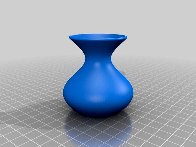 sin-function vase by mikhart