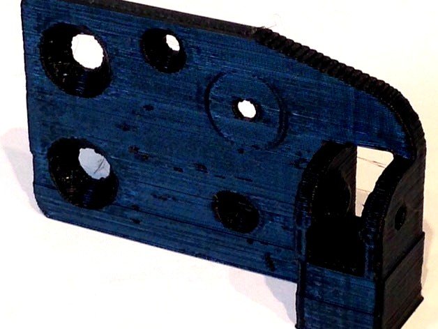 Amsterdamman's Reprap Ormerod2 simplified square y idler bracket by HandlaidTracks-3DprintedTrains