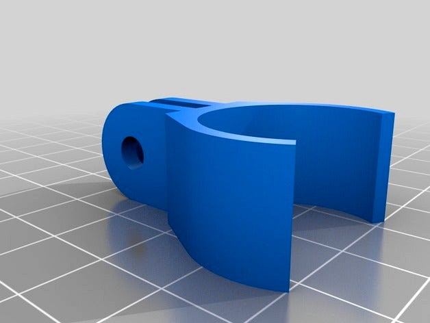 GoPro mount for UltraFire flashlight by lucibrandus