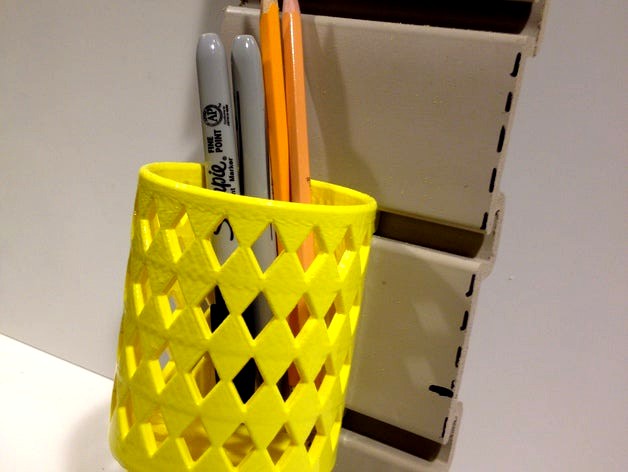 Suncast Slat Wall Pencil Holder by ldabkey