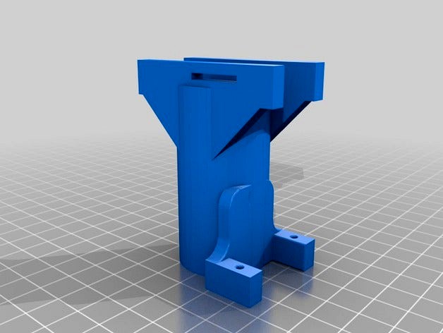 Multicopter Laser-pointer Mount + servo trigger by Charlied43