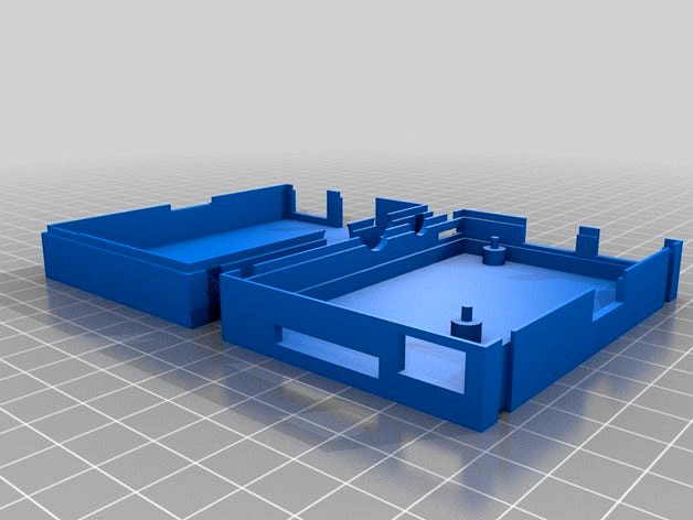 Raspberry Pi Model B Case by paulgeneres