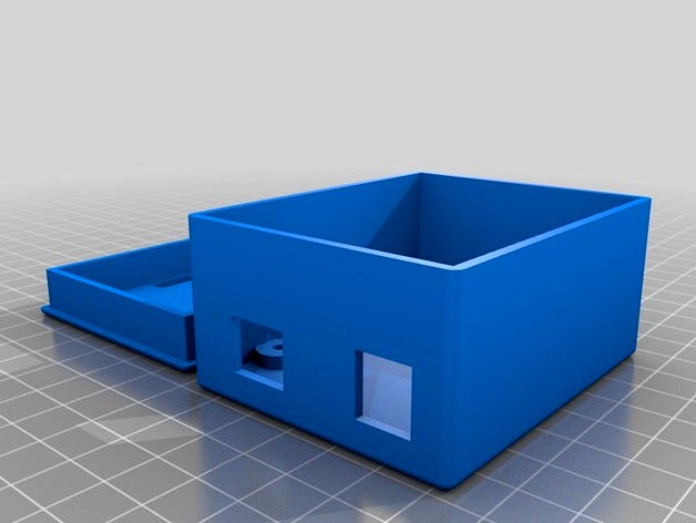 Arduino UNO case with lid. by bobc896