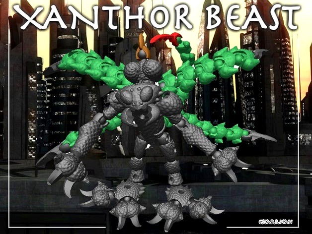 Xanthor Beast by cstarrman