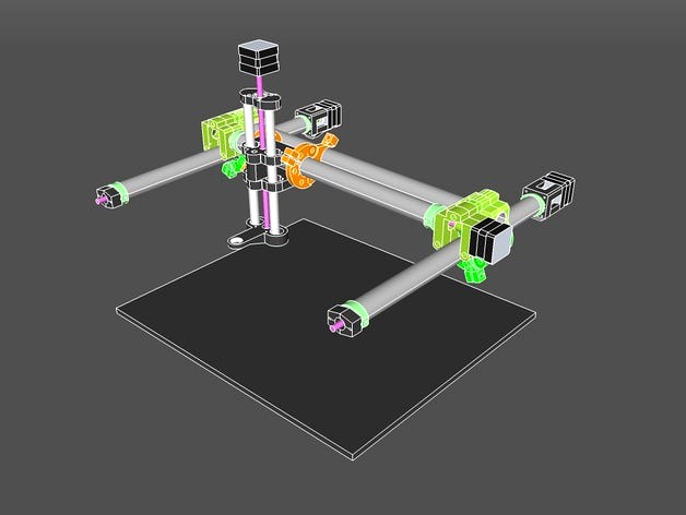 3DOF CNC Machine (WIP) by jonnyhoeven