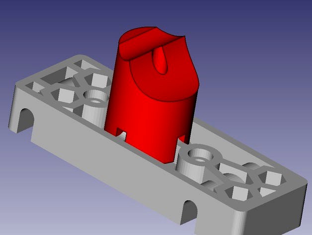 Ninjaflex adapter (for K8200/3Drag) by eytec