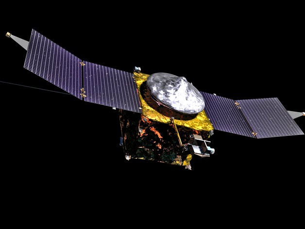 NASA's MAVEN Satellite by VAXHeadroom