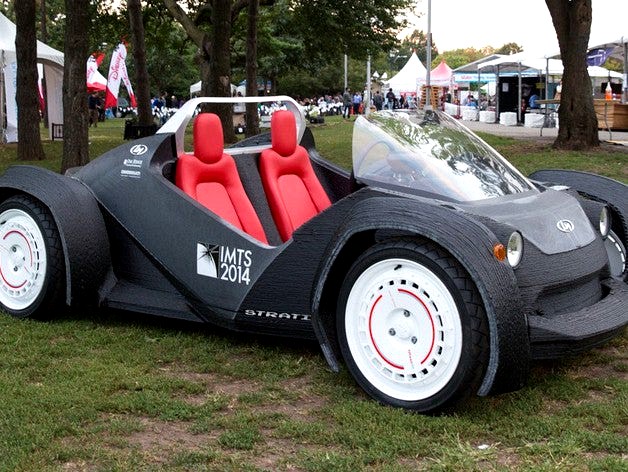 Local Motors Strati 3D Printed Car by LocalMotors