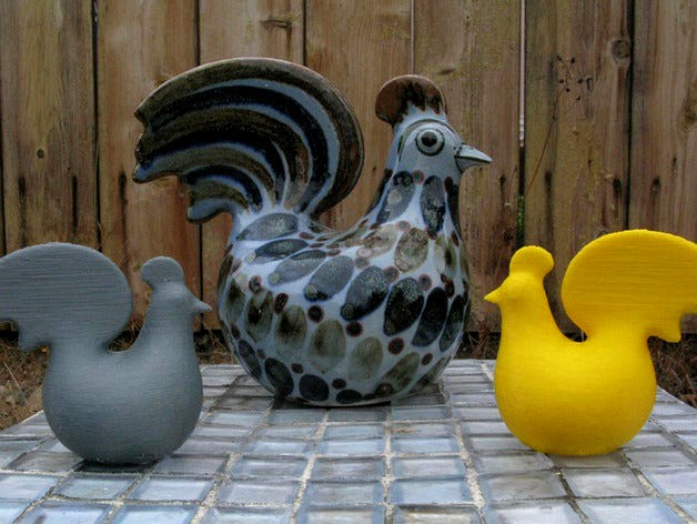 Three Chickens   by pmoews