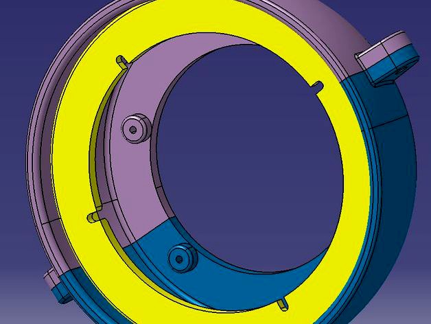 PENTAX K LEICA M MOUNT TILT LENS ADAPTER by CrapolaDesign