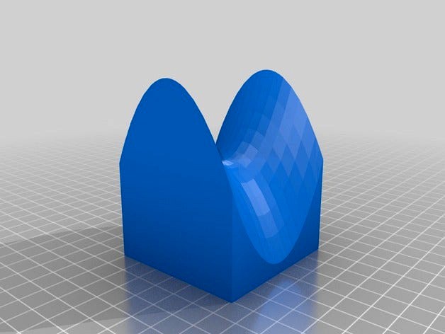 Hyperbolic Paraboloid by TheHarmlessOne