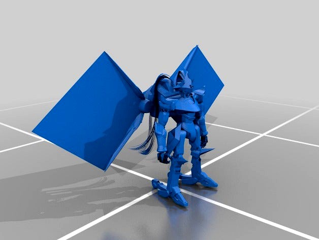 Zangetsu Flight Enabled Version by adwhaley