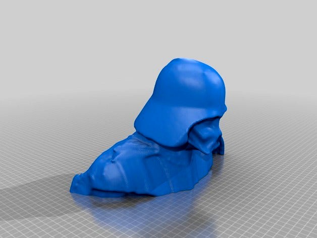 Darth Vader Head by daveb500