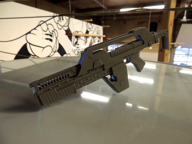 M41A Pulse Rifle by Intentional3D