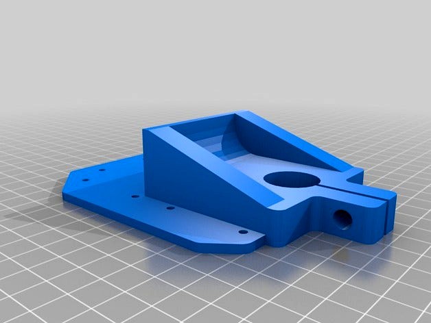 Rotary Tool Support for RigidBot *WIP* by dafes