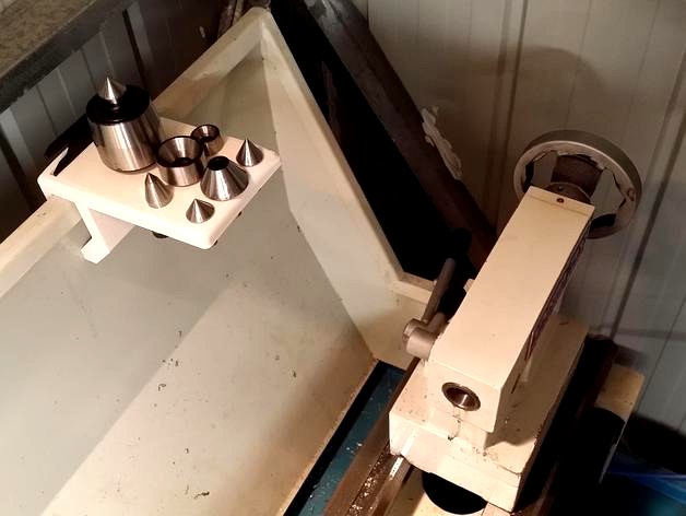 Live Center Lathe Toolholder MT3 by TheBall