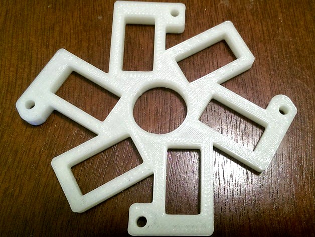 Stubby the hexapod extended servo layer by smellison