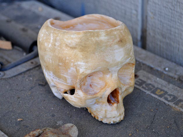 Skull Bowl by Shapespeare