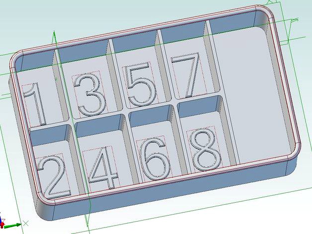 Part tray for electronics disassembly by delsydsoftware