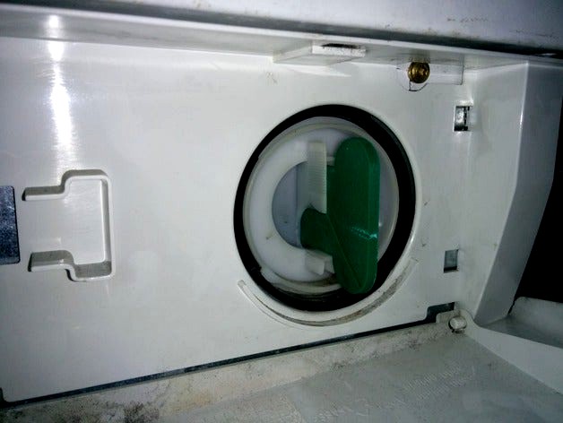 lint filter key Siemens washing machine - Flusensieb Schluessel Siemens Waschmaschine by 2Mars