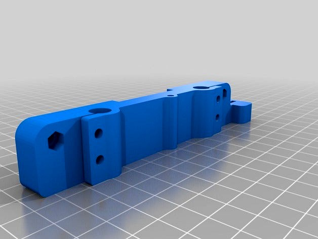 Printrbot Simple 1405 Bed Ends by Feenix