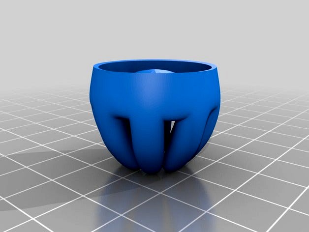 Hemisphere Vase 8 by David_Mussaffi