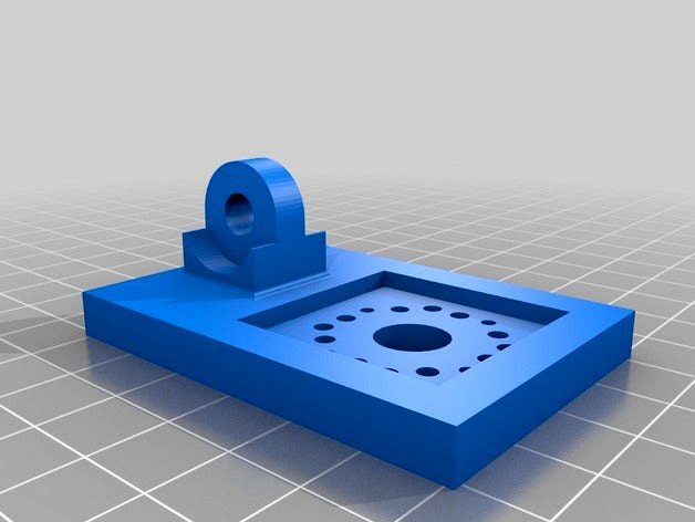 Xtion Pro Live mount for RX-64 servo / FR05-H1 frame by StefanKohlbrecher