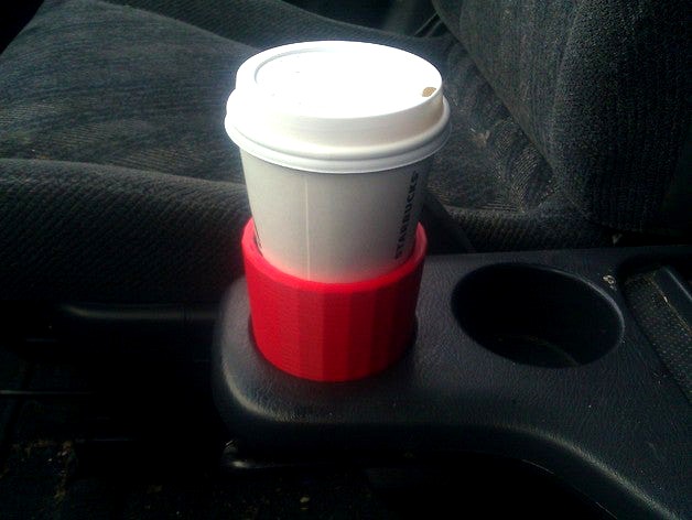Honda CRV Cup Holder Latte Adapter V2 by carbonbased