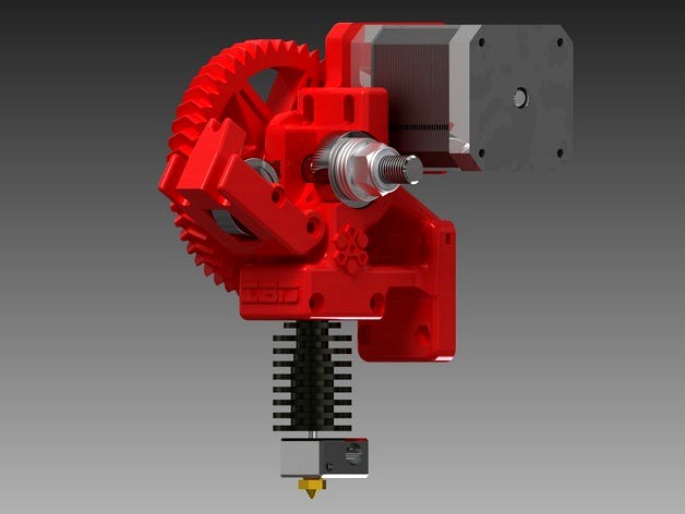 Infill 3D Std. 3mm Geared Extruder by Infill3D
