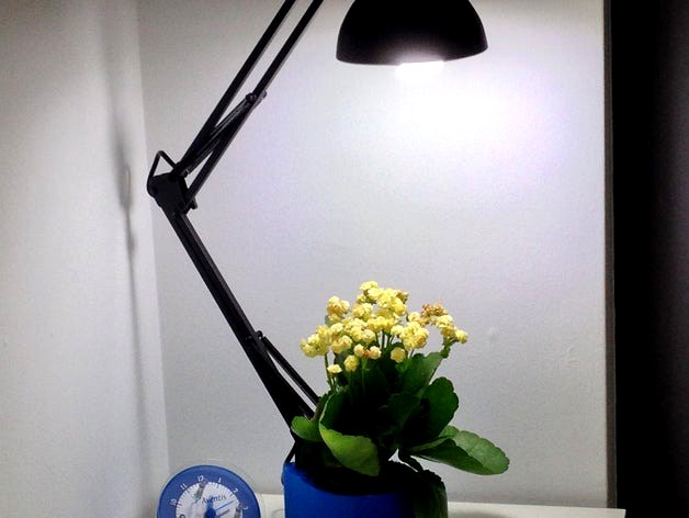 Flower Pot - Light Stand by chrisgem