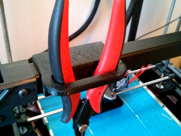 Rigidbot Side Cutter Tool Holder by Steve0605