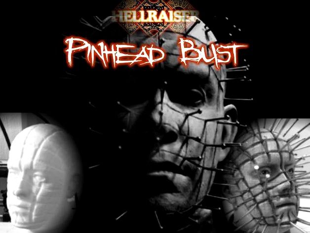 Pinhead Bust (Hellraiser) by Geoffro