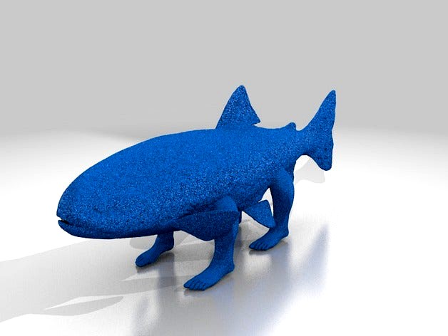 Evolution - Fish by shawnthedoer