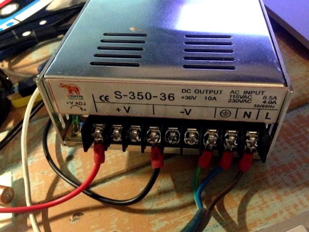 36V Power Supply by JBFromOZ