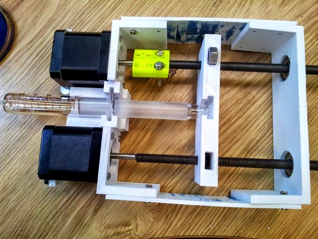 Parametric dual motor syringe with enhanced design - Imperial College London by ed3203