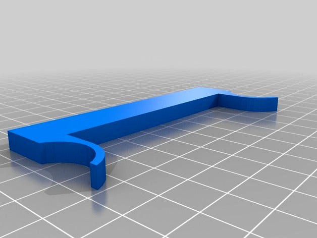 FlashForge/PowerSpec glass-bed z-axis shim by johngiachero