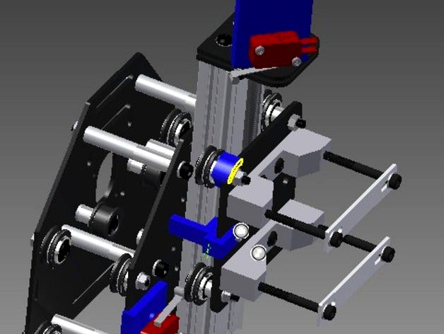 Shapeoko Z Axis Limit Switch Parts by BenHarper