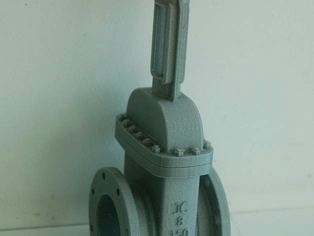 Gate Valve - 8" - 150 lbs by JeroenDepoorter