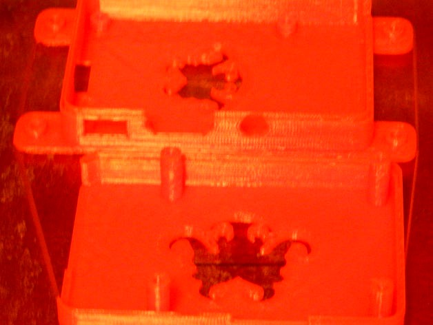 Derivitive of RichRap's RasPi Model B design using the same OctoPrint and MM2 bracket from my Model B+ Case. by KKHausman