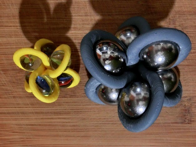 Molecular Borromean Rings model by longtemps