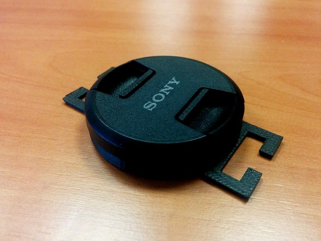 Lens cap holder for Sony NEX 49mm & 40.5mm by Ardul