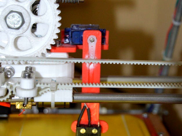 Auto bed levelling for Prusa i2 by Arduiner