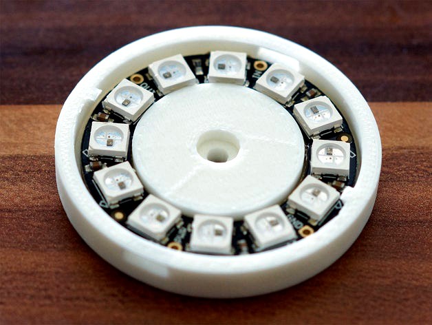 Adafruit NeoPixel Ring 12 Leds Fitting by FKOne