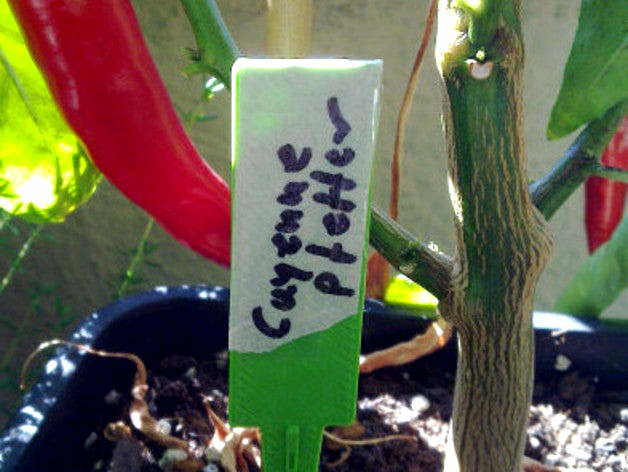 Plant Label Holder by prittstift