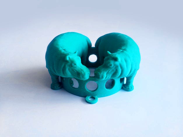 Hippos Medallion by David_Mussaffi
