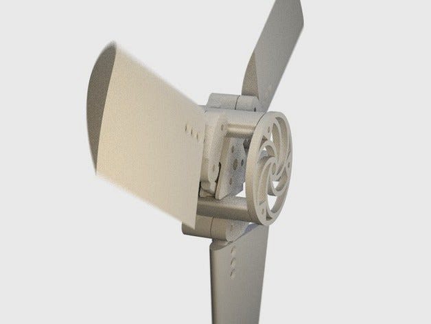 Variable Pitch Rotor by MaximSachs