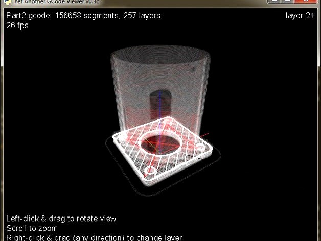 Yet Another Gcode Viewer (YAGV) 0.3c by kentavv