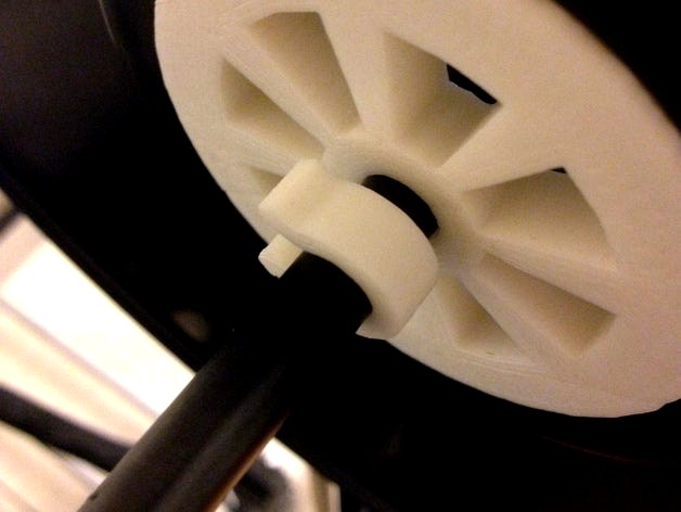 8mm Rail Clip for RigidBot by jhunter84